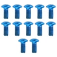 thumbnail image 2 of Bike Disc Brake Rotor , 12pcs Sturdy Bicycle Rotor Screw Flat  For Road Bicycles For Mountain Bikes Red,Green,Blue,Multicolor, 2 of 8