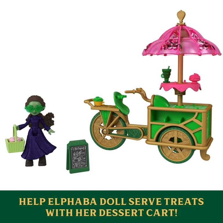 Universal Pictures' Wicked Emerald City Dessert Cart Toy with Cart