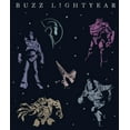 thumbnail image 2 of Girl's Lightyear Buzz in Space  Graphic Tee Navy Blue Large, 2 of 4