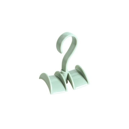 

Pgeraug Clothes hanger extension hook 360-Degree Rotation Closet Hanger Handbag Storage Purse Hanging Rack Holder Hook Home Textile Storage Green