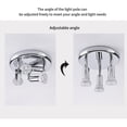 thumbnail image 1 of 3 Way Round Plate Ceiling Spotlight Cabinet Rotatable LED Light Bulbs Home Lighting No Bulb, 1 of 7