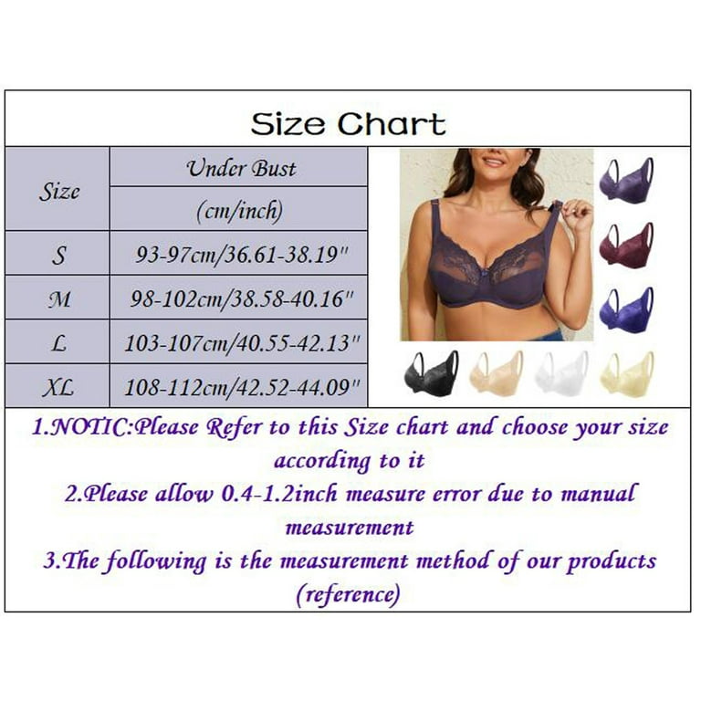 CAICJ98 Womens Lingerie Women's Plus Size Minimizer Bra for Large Bust Full  Coverage Figure Non Padded Wirefree,Khaki 