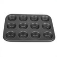 thumbnail image 3 of Moule à Muffin Professionnel 12 Tasses Yorkshire Pudding Cupcake Antiadhésif, 3 of 5