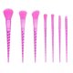 thumbnail image 1 of Juegos De Brochas De Maquillaje De 7/10 Uds., Mango En Espiral, Brocha Suave Para Sombra De Ojos, Herramientas De Belleza Portátiles Para Todo Tipo De Piel Advancent CE008039-01, 1 of 6