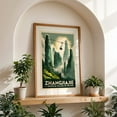 thumbnail image 5 of Zhangjiajie Travel Poster: Majestic Sandstone Peaks - Zhangjiajie Hunan China Illustration Travel Poster Mystical Landscape Nature Mountain Scenic Vintage Unframed Wall Art Print 20 x 28 inches, 5 of 60