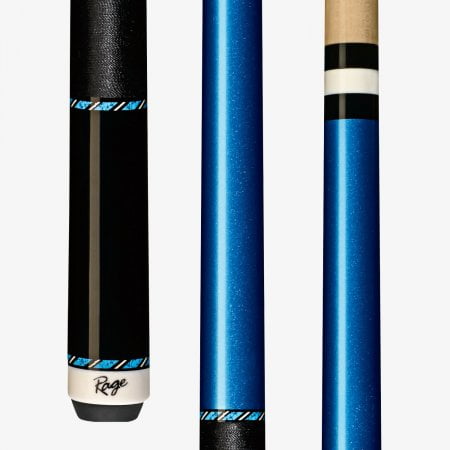 Rage RGC10 Billiards Pool Cue Stick w/ Maple Shaft (Blue/Black) Ships Fast
