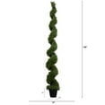 thumbnail image 2 of Nearly Natural 9ft. UV Resistant Artificial Rosemary Spiral Topiary Tree (Indoor/Outdoor), 2 of 5