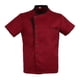 thumbnail image 2 of Chaqueta de chef de manga corta para hombre y mujer, chaqueta de panadería con ropa de chef, ropa de trabajo Rojo 2XL, 2 of 7