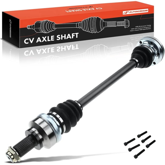 A-Premium CV Axle Shaft Assembly Compatible with BMW 525i 2001-2003, 528i 1997-2000, 530i 2001-2003, 2.5L 2.8L 3.0L, Rear Left or Right, Replace# 33201229374, 33211229432