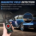 thumbnail image 3 of K18+ Hidden Camera Detector, Spy Finder, Bug Magnetic Field Listening Device Detector – Privacy Protection Tool for Home, Office, Hotel, and Travel Security(Black), 3 of 4