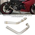 thumbnail image 5 of Tubo de escape Ecomeon Modificación motocicleta acero inoxidable para Yamaha YZF R15 MT-15 MT-125 2008-2017, 5 of 5