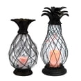 thumbnail image 1 of Jeco HD-LC001 Ananas avec LED Bougie&44; Clair - Lot de 2, 1 of 1