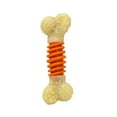 thumbnail image 3 of Nylabone Power Chew Pro Action Dental Bone Dog Chew Toy Bacon Orange Medium (1 Count), 3 of 10
