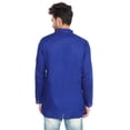 thumbnail image 4 of Chemise de Mode Indienne pour Homme, Kurta Courte en Coton (Bleu Marine, TG), 4 of 5