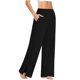 thumbnail image 1 of Pantalones de Yoga Deportivos de Moda Pantalones Sueltos Sólidos Con Bolsillos Activos de Cintura Media Alta Odeerbi ODB-6, 1 of 5