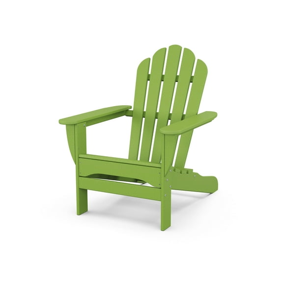 Trex Outdoors Monterey Bay Outdoor Adirondack Chair in Lime