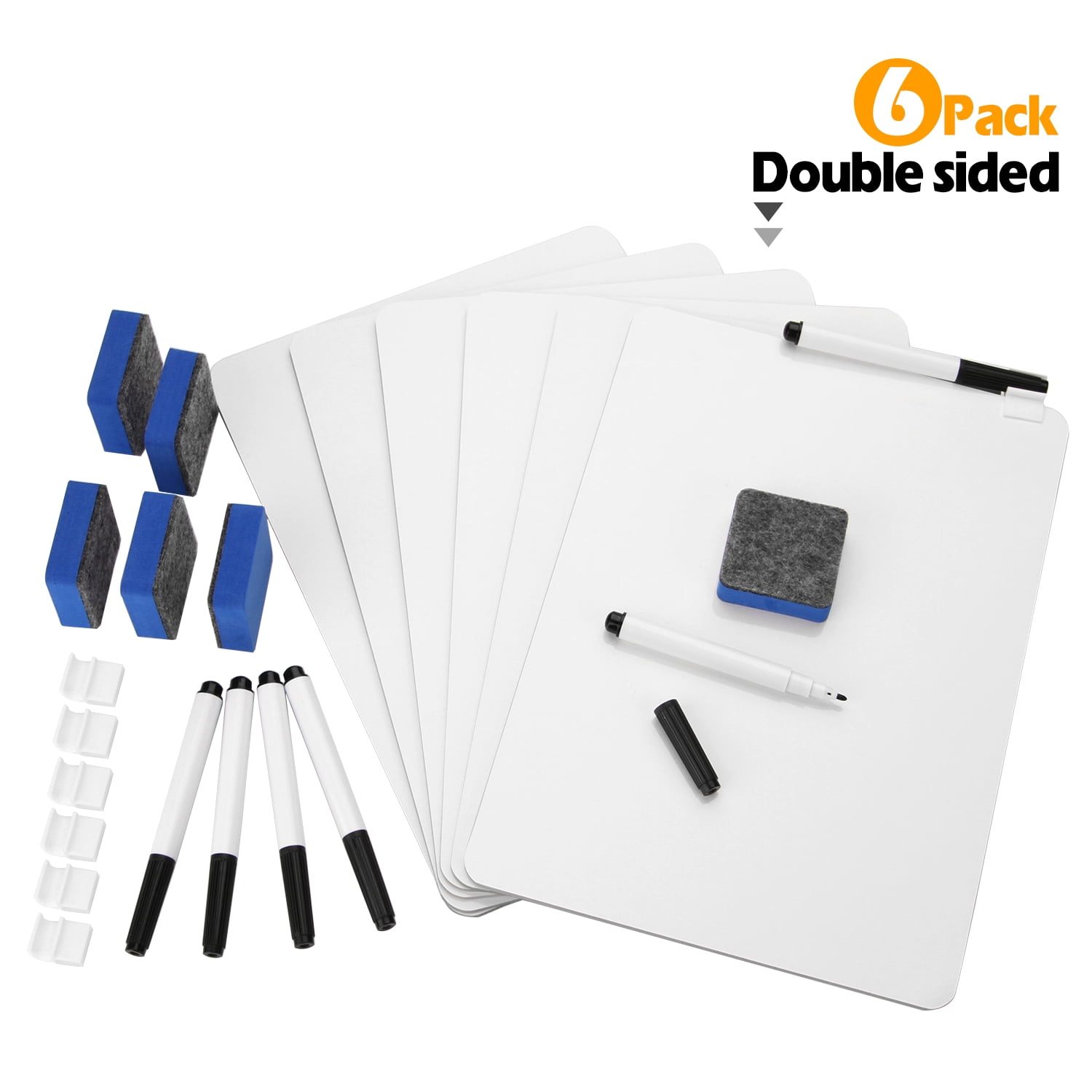 Magnetic Whiteboard 12*9 inch Dry Erase White Board with Marker Pen Wall Hanging Board