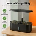 thumbnail image 3 of Nanafrog Hydroponics Growing System, 10 Pods Upgraded Full Spectrum LED Light Height Adjustable, 3 of 7