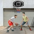 thumbnail image 6 of Gymax Large Wall Mounted Basketball Hoop W/28.5'' x 18'' Shatterproof Backboard Toy Gift, 6 of 10