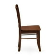 thumbnail image 3 of East West Furniture Hartland 3 Pieces Solid Wooden Dining Set in Mahogany, 3 of 8