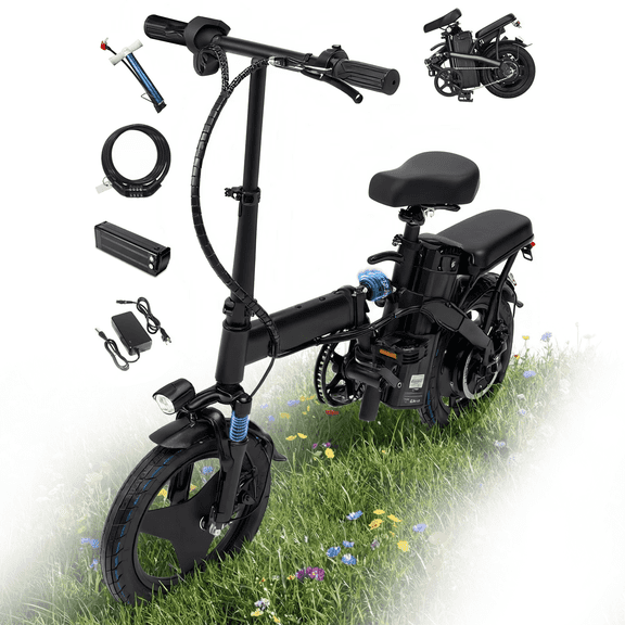 Bycyla Electric Bike for Adults,500W Brushless Motor Ebike with 576Wh Removable Battery,Multi-Shock Absorption,Commuter Electric Bicycle,UL 2849