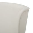 thumbnail image 5 of GDF Studio Ruple Contemporary Fabric Upholstered High Back Dining Chair, Beige and Matte Black, 5 of 8