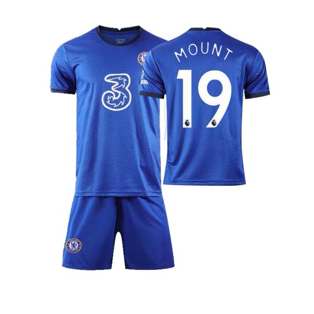 2021 Chelsea Home No. 10 Bridgic Soccer Jersey Short Sleeve No. 7 Canter Set