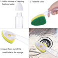 thumbnail image 4 of 8 Pieces Wand Sponge Refill Replacement Heads Soap Sponge Wand Includes 1 Dishwasher Rod and 7 Replacement Heads for Kitchen Sink Cleaning Brush, 4 of 5