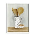 thumbnail image 4 of Stupell Industries Kitchen Eggs & Utensils Still Life Food & Beverage Painting White Framed Art Print Wall Art, 4 of 5