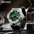 thumbnail image 4 of Sanda 2022 Top Brand New Sports Men's Watches Luxury Military Quartz Watch Men Wristwatches Waterproof Relogio Masculino 3130 - Quartz Wristwatches, 4 of 6