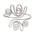 thumbnail image 1 of Jumpingount Brazalete del brazo Brazalete Brazalete para mujeres Niñas Joyería de playa Ropa, zapatos y accesorios Miscelánea Plata Tipo 1, 1 of 1
