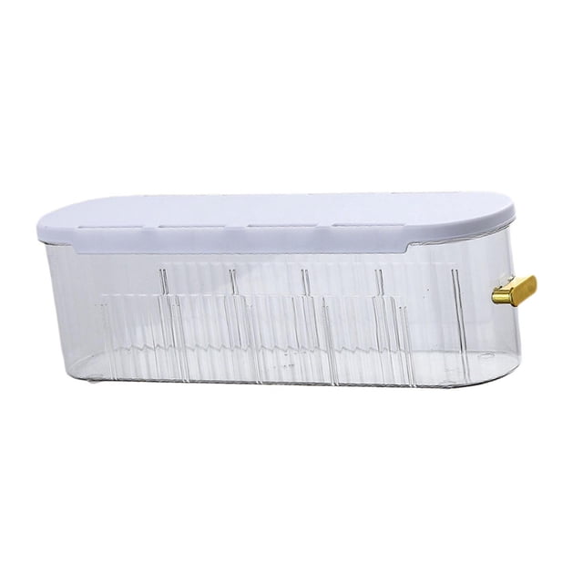 Caja de almacenamiento de calcetines multiusos para colgar en la pared, organizador de cajones, divisor portátil Gabinete blanco debajo