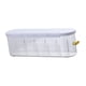 thumbnail image 1 of Caja de almacenamiento de calcetines multifunción, caja de almacenamiento de pared para guardar cinturones Gabinete blanco debajo, 1 of 9