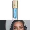 thumbnail image 4 of Sombra de Ojos Base Cosmética Diamante Mujeres Impermeable Niñas Maquillaje Metales Lápiz Shinny Presente Glamour , Blue Azul Salvador Dali Sombra de ojos líquidos, 4 of 9