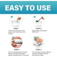 thumbnail image 4 of Mouth Guard for Grinding Teeth at night with 12 Cleaning Tablets, Reusable Night Mouth Guards for Teeth Grinding - 4 Pack / 2 Sizes, 4 of 8