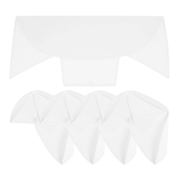 STRANDCHIC 5-Pack Nursing Caps for Women, Assorted Colors, Square Style, Comfortable and Breathable Headwear