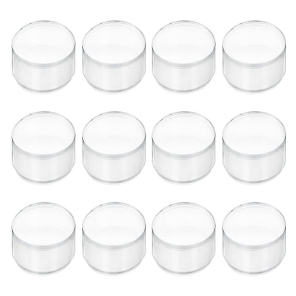 12PK Plastic Petri Dishes with Lids - 2.9" Diameter, 0.5" Depth - Molded in Polypropylene - Reusable - Translucent - Eisco Labs