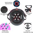 thumbnail image 1 of Skateboard Helmet Kids, 2-piece Child Protection Covers With Knee Pads, Elbow Pads, 1 of 3