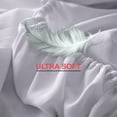 thumbnail image 4 of Hotel Quality Fitted Sheet Deep Pocket Breathable Soft Elastic Mattress Sheets, 4 of 15