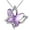 H, variant on SIfdSeng Butterfly Necklace with Birthstone Jewelry Gifts for Women