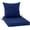 Navy, variant on Outdoor Cushions for Patio Furniture, Double-Sided Waterproof Backrest and Deep Seat Cushion Set with Removable Cover, 22 x 22 Inch, Sage Green, 1 Set