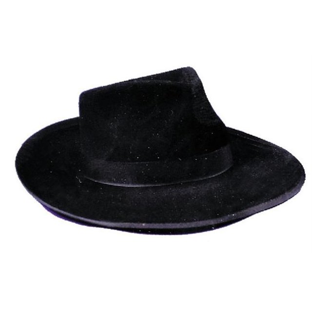 Costumes For All Occasions GA27BKLG Gangster Hat Black Large