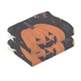 thumbnail image 2 of Cotton Towel Two-Piece 16x28 Inch One Sizex2 Face Towel Set Towel Set Cotton Hand Bath Towel Bathroom Beach Halloween Grimace Pumpkin, 2 of 8