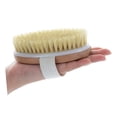 thumbnail image 4 of Cepillo exfoliante para el cuerpo, cepillo para la piel seca, cepillo de baño, cepillo seco para baño, cepillo de cerdas, cepillo exfoliante para pies, herramientas de baño, 4 of 5
