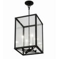 thumbnail image 5 of Meyda Tiffany 176036 Kitzi 4 Light 18" Wide Taper Candle Pendant - Wrought Iron, 5 of 7