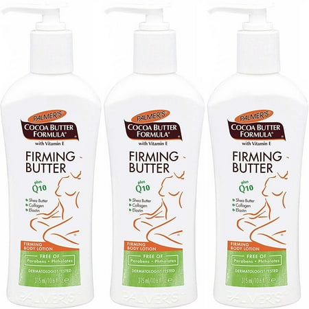 3 Pack Palmer's Cocoa Butter Formula Firming Butter Pump 10.6oz Each