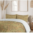 thumbnail image 6 of Ambesonne Retro Duvet Cover Sets, Celtic Pattern Sacred Shapes, 2-King, Khaki and Warm Taupe, 6 of 7