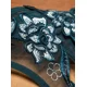 thumbnail image 5 of Braguitas transparentes con entrepierna abierta y bordado floral - Lencería y ropa interior sensual para mujer, 5 of 5