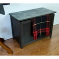 thumbnail image 5 of Eccostyle Solid Bamboo Storage Chest Bench - Brushed Brown, 5 of 6