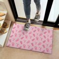 thumbnail image 2 of Pink Ribbon Pattern Door Rugs,Washable Non Slip Door Mats Indoor,Decorative Door Mats,Entry Mat Indoor for Entrance,Bedroom,Kitchen,Bathroom,16"x24", 2 of 6